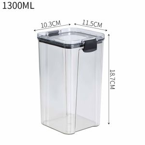 Food Container / Toples Bening Transparan / Toples Serbaguna / 1pcs