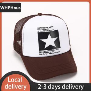 [COD] WHPHous Ship within 24 hours Fashion Baseball Cap Women Baseball Hat Breathable Men Women Summer Mesh Cap Baseball Caps Hats For Men