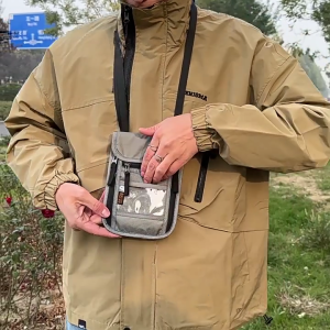 Travel Organizers Neck Pouch Travel Wallet Chest Bag Travel Crossbody Bag Secure Neck Wallet Purse for Women and Man