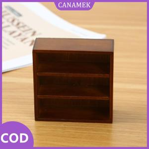 CANAMEK✨ Nhà búp bê 1:12 thu nhỏ kết hợp tủ trưng bày nội thất nội thất nhà mô hình trang trí đồ chơi nhà búp bê phụ kiện