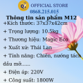 Thanh lý Nồi chiên không dầu kết hợp lò nướng Magic Eco M12- TÌNH TRẠNG 95%. 