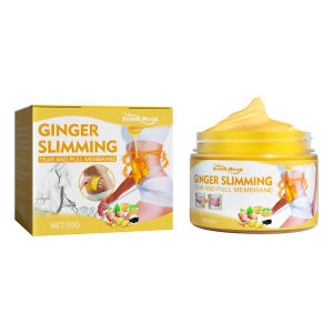【Hot Sale】South Moon Ginger Slimming Cream Body Shaping Ginger Therapy Heating Film Firming Double Chin Big Belly Lifting Abdomen Body Shaping Anti-cellulite Fat-Lossing Cream Body Weight Loss Slimming Massage Legs Legs Effectively Reduce Cream(50g)