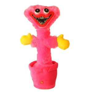 Hàng sẵn Búp Bê Poppy Playtime Huggy Wuggy Nhảy Múa Cùng Nhạc Và Đèn Nói 120 Từ T.Anh Quà Tặng Cho Bé