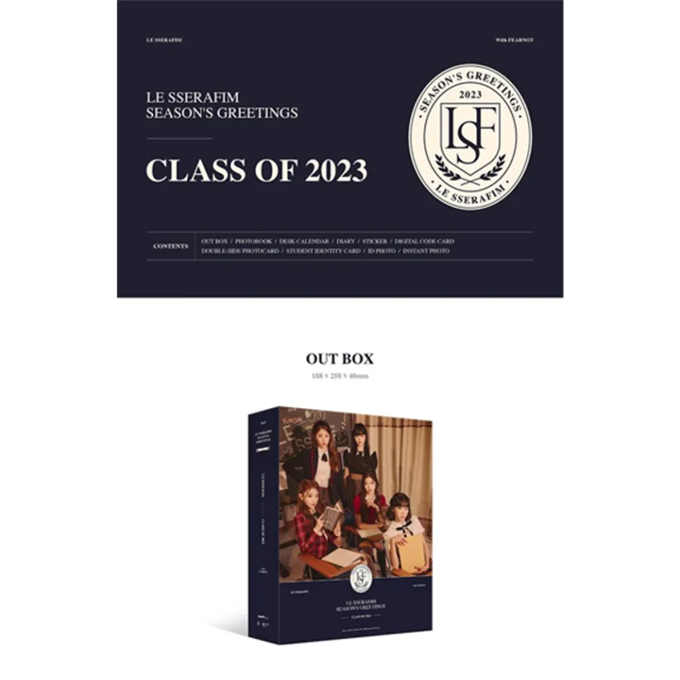 LE SSERAFIM 2023 SEASON'S GREETING Le Sserafim Season S Greeting