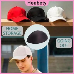 Heabety Adjustable Hat Inner Support Cotton Pad Anti-deformation Baseball Cap Visor Insert Curved Brim Shape Retainers Resistant Liner