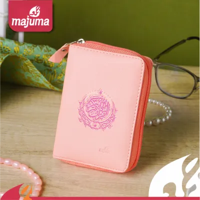 Alquran saku utsmani kecil resleting travel size a7 pocket tilawah Al Mubarak by Majuma