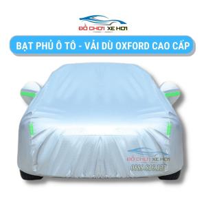 Bạt Phủ Xe Ô Tô Vải Dù Oxford Cao Cấp Có Phản Quang Có Khoá Kéo Cửa Lái Cho Mọi Dòng Xe 4 Chỗ Đến 7 Chỗ Chống Nóng Mưa Xước Sơn