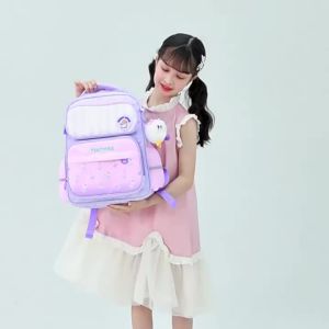AE Best-selling school backpacks for primary school students 2025 New cartoon cute spine-protecting kindergarten backpack with print for boys and girls
