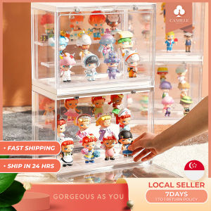 Popmart Display Box Acrylic Display Box Display Stand Popmart Box Molly Figurine Display Case Blind Box Removeable Ladder