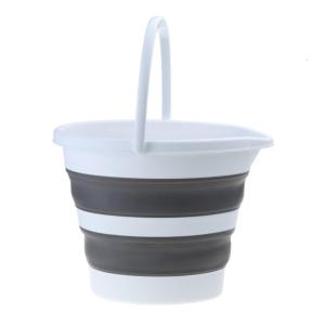 Folding Bucket Washbasin Foldable Buckets Fishing Camping Washing Water Pail Outdoor Water Bucket with Handle Household