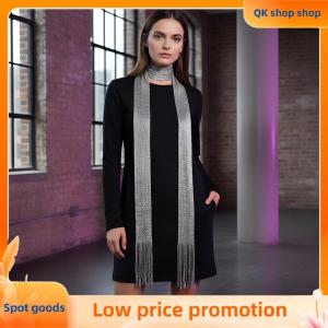 ✨QK shop✨ Long Flowy Fringe Tassel f Solid Color Cape Belt Waist Sash for Women Versatile Layering Accessory