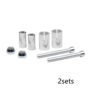 2sets Expansion Screw For Motorcycle Rear Mirror 13-19mm Handguard Handlebar End Plugs Screw Bolt