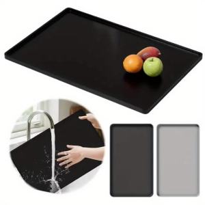 Silicone Heat Resistant Mat For Air Fryer and Microwave Oven Hot Pad for Kitchen Countertop Protector Waterproof Anti-Slip2026
