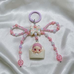 (พร้อมส่งจากไทย) พวงกุญแจ pop bean แท้ 100% ✨เป็นงาน Hand made แถมฟรี‼️แผ่นใสห้อยโทรศัพท์ทุกออเดอร์