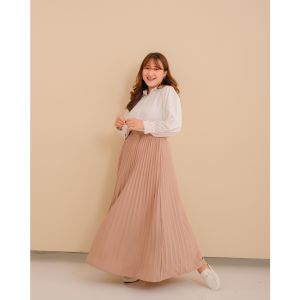 Pleated Skirt | Elegant Design| Muslimah - Fit up to XXXL