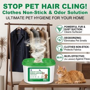 [No Hair Sticking To Clothes] Pet Hair Removal Air Magic Box Fully Automatic Air Dust Collector Powerful Air Suction Magic Box