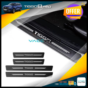 Chery Tiggo 8 Pro (2023-2025) Door Step Anti Scratch Side Door Sill Strip Protector Sticker Vaccauto Car Accessories