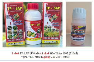 TP SAP Bakari 512EC 400ml nước sữa mát cây: diệt rệp sáp mọt đục cành sâu đục thân bọ trĩ sùng hà khoai lang bọ hà rầy xanh