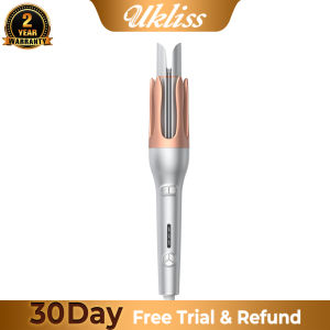 UKLISS Automatic Hair Curler Salon Style Voluminous Curls Ceramic Coating Roller Curly Hair Iron Auto Curling Iron 自動卷發棒