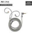 FiiO LC-2.5B High-Purity Monocrystalline Silver-Plated Copper Earphone Cables - AV One Authorized Dealer/Official Product/Warranty. 