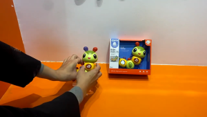 Educational Infant Toy Musical Caterpillars with Colorful Lights for Observation and Hearing Skills Baby Sensory Toy