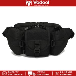Multipurpose Fishing Pouch Waterproof Portable Outdoor Sports Waist Pack Large Capacity for Camping Hiking Traveling Running