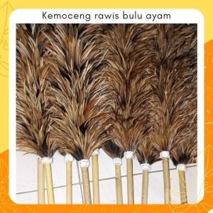 KEMOCENG BULU AYAM JAGO JANTAN RAWIS - KEMOCENG MOBIL MICROFIBER MICRO FIBER - ALAT KEBERSIHAN RUMAH TANGGA - SULAK ULU AYAM PITIK - KEMOCENG MURAH KEKINIAN