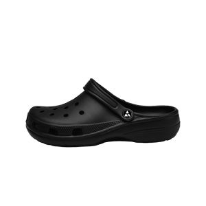 DERTA Sandal Clog Pria Kodok Baim Sendal Terbaru Dewasa Casual CRO S Cowok Slop Hitam Beige Puith Clam