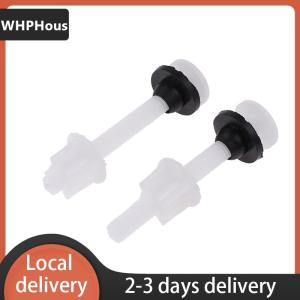 [COD] WHPHous Ship within 24 hours 2 Pcs Plastic Toilet Seat Hinge Repair Bolts + Fitting Screws +Washers Kit For Home Bathroom Accessories