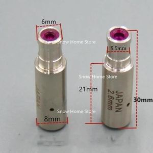 Hanson8 1PC WEDM Ruby Electrode Guide Dies 6*8*30mm Ceramic Diameter 0.1mm-3.0mm for EDM Wire Cut Drilling Machine T4N8K