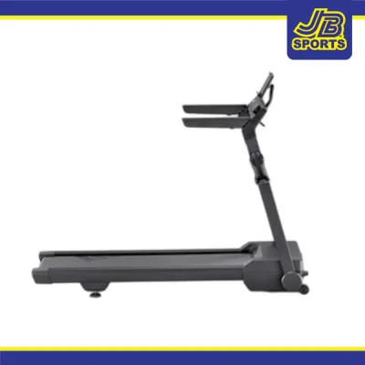 Adidas T-24C Premium Foldable Treadmill with Adjustable Incline Non-Slip Safety Straps and LED Display