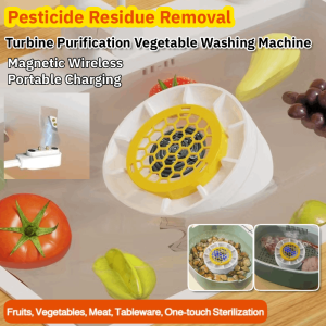 Pesticide Residue Removal Turbine Purification Fruit Vegetable Purifier Automatic Ultrasonic Cleaner Vegetable Washing Machine