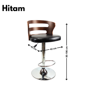 Morning Star Kursi Bar Hidrolik Kursi Cafe Kursi Bar Dapur Kursi Bar Ergonomis Desain Elegan GD22A1
