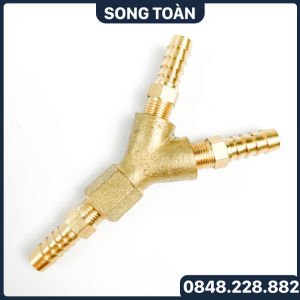 Y Đồng Thau Bộ Nối Đuôi Chuột Y Ren Trong 9.6 Nối Ra Đuôi Chuột 6 8 10 12