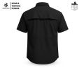Kemeja Tactical Pria Lengan Pendek Twill Stretch Premium | Urban Field Series | Bisa Custom. 