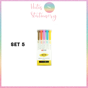 HOTIS 25 MÀU - Bút highlight 2 đầu Meililiner dùng để ghi chú viết tiêu đề vẽ tranh