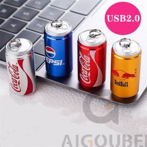 💖FREE+COD+Ready Stock💖 USB 2.0 Creative USB Coke Can Flash Disk Mini Cartoon Suitable for Notebook Lightning Drive Portable USB Flash Disk 1GB 2GB 4GB 8GB 16GB 32GB 64GB 128GB