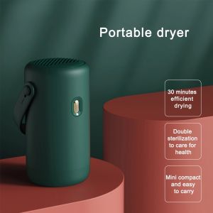 260W Clothes Dryer Portable Mini Electric Machine Clothing Automatic Dryer Quick-drying With Auto Shutoff Household
