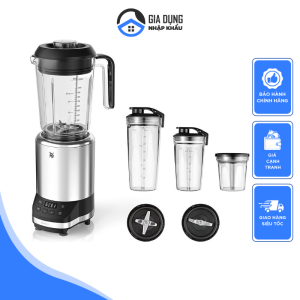 Máy Xay Sinh Tố Đa Năng WMF Kult Pro Multifunktionsmixer Máy Xay Sinh Tố Máy Xay Thực Phẩm Rau Củ Hoa Quả Công Suất 1000W Dung Tích 1.5L 4 Cối Xay Nhập Đức BH 12 Tháng
