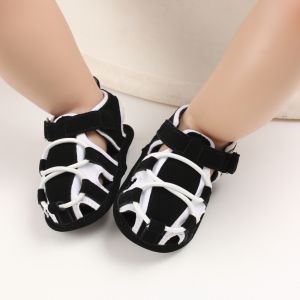 Baby Shoes Newborn Girl Boy Breathable Soft Sole Anti-slip Casual Sandals Fit For 0-18 Months