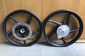 MÂM VÀNH ĐÚC 5 CÂY THẮNG ĐĨA-PHANH ĐĨA HONDA WAVE S RS 100FUTURE NEORSX 110 ĐỜI ĐÂU 2008 GẮN ZIN THEO XE KHÔNG CHẾ CHÁO