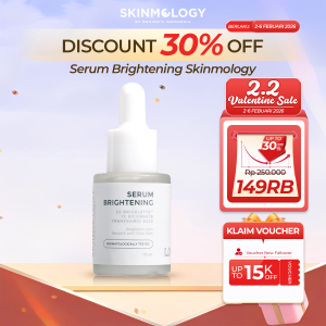 BENINGS SKINMOLOGY Serum Brightening Mencerahkan Menyamarkan Noda Hitam Melembapkan Glow Skin BPOM - Isi 15ml
