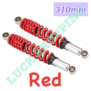 1Pair 310mm Rear Shock Support Absorber Suspension motorcycle Universal for TMX / XRM / WAVE / CT100 / RUSI / STX