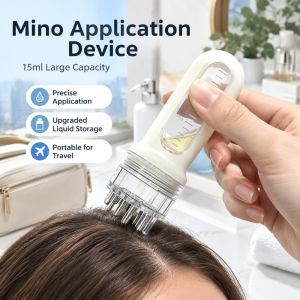 WEYAN Mini Scalp Applicator Portable 15ml Capacity Essential Oil Massager Head Massage Nourish Scalp Oil Applicator Scalp Care Tool