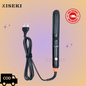 Kiseki Hair Straightener and Curler CK-CR2108 Black Gold | Alat Catok Rambut | Catokan | Pelurus Rambut | Pengeriting Rambut | Curly Rambut | Hair Curler| Kiseki Catokan | Bisa COD | Catokan Murah
