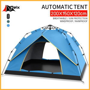 tent outdoor waterproof Automatic camping tent 2 to 3 person Foldable Hiking Family Tents 200X150CM