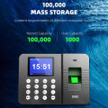 Deli Biometrics Time Attendance Biometric Fingerprint Time Attendance Biometrics Fingerprint Scanner Bundy Clock Time Recorder Black E3960. 