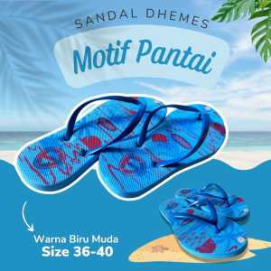 Sandal Jepit Pantai Grosir Murah Kodian Perempuan 20 Pasang