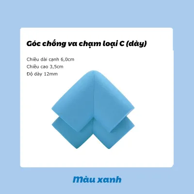 Bộ 1 Miếng Mút Xốp Bọc Cạnh Bàn - Bịt Góc Bàn An Toàn Cho Bé - Aeneas Shop