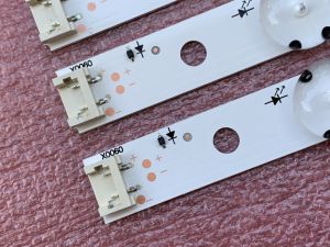 LED TIVI LG 49UJ632T 49UH619V 49UF6409 49UH651V 49UJ635V 49UF640T MỚI 100% BỘ 4 THANH MỖI THANH 9 BÓNG MỖI BÓNG 3V